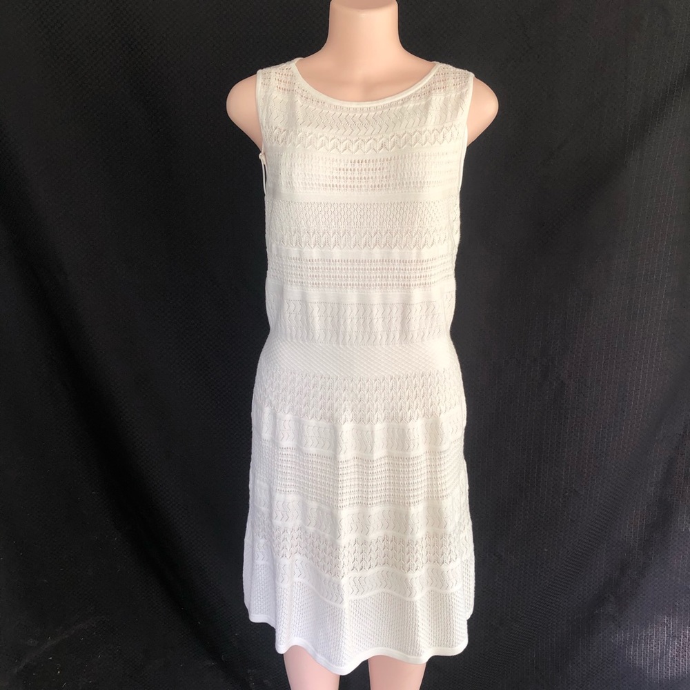 Ralph Lauren White crochet sundress Large boho lac
